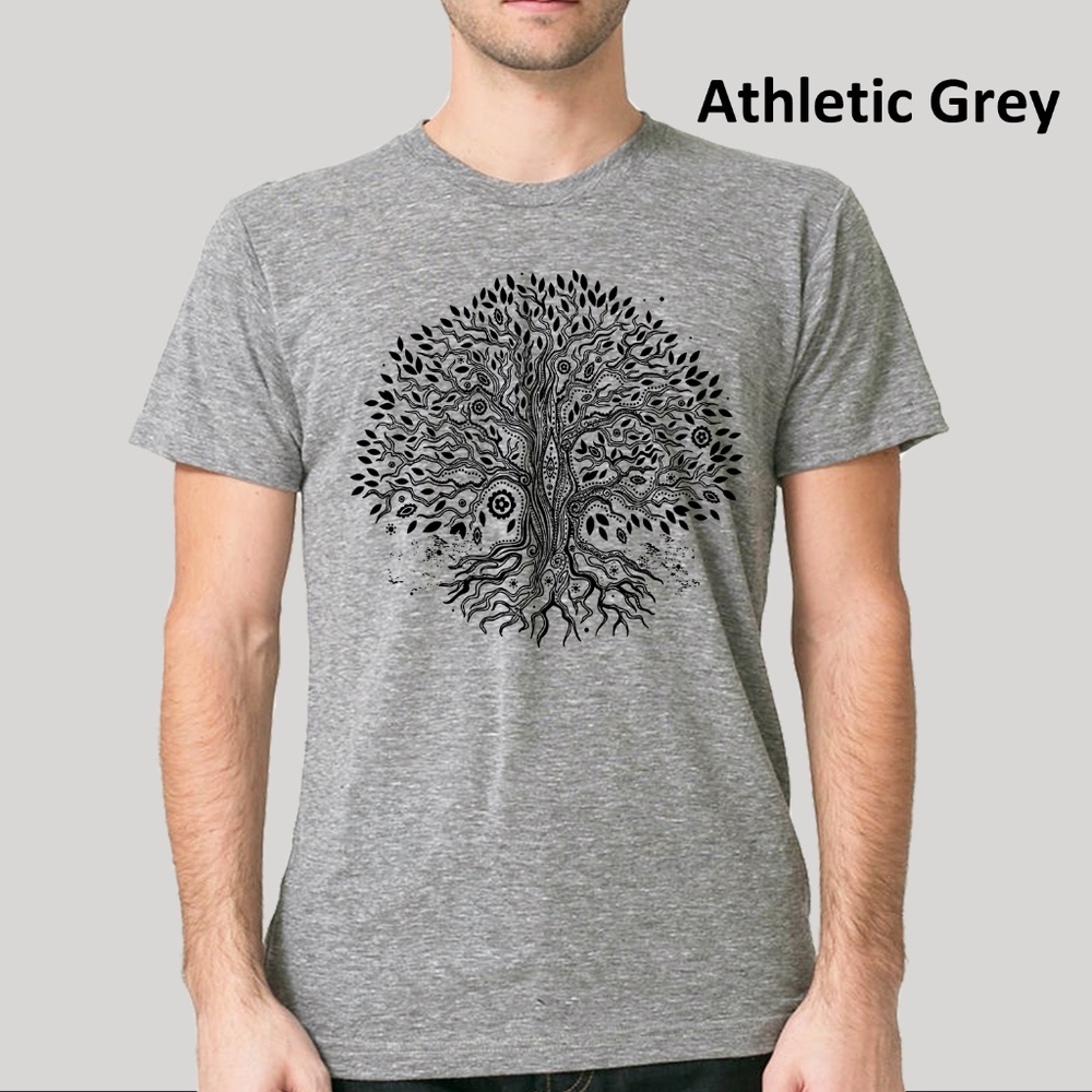 Tree Of Life Graphic Tee Print T-Shirt M